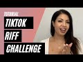 Tiktok Riff Challenge I'll Be On My Way Tutorial