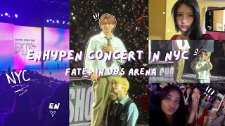 ENGENE-LOG ♡: enhypen fate+ concert in NYC, VIP 2, with my bestie in UBS ARENA