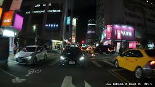 【快譯通 abee 行車記錄器】 M990 後鏡頭夜間實測影片 Rear View Dash Cam Night Driving Video | 請選擇最高畫質觀看