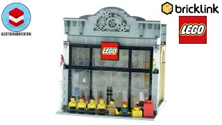 LEGO 910009 Modular LEGO Store - LEGO Speed Build Review - Bricklink Designer Program