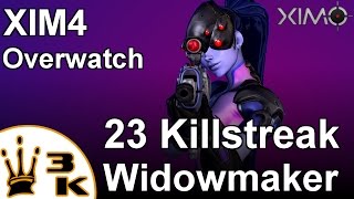 XIM4 Overwatch - 23 Killstreak Widowmaker by CllASSIICXII - Better than Gleevac? (PS4)