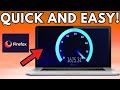 How To Speed Up Mozilla Firefox Browser (2024)