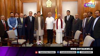 පාකිස්ථාන අගමැති ජනපති හමුවෙයි - දෙරටේ කෘෂි ආර්ථිකය නාගා සිටුවීමට දෙපාර්ශවයෙන් යෝජනා