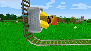 천국으로 가버리는 수직 상승 레일 [ 롤로코스터 만들기 ] Rollcoaster in minecraft