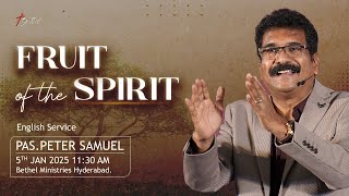 Bethel LIVE | English Service | 5th Jan 2025 | Ps. Peter Samuel | 11:30 AM (IST)