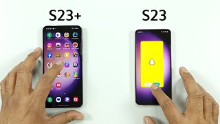 Samsung S23 Plus vs Samsung S23 | SPEED TEST