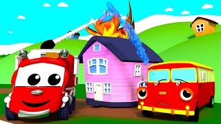 The Wheels on the Fire Truck Instrumental Version &  The Wheels on the Bus Racing Ver.