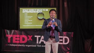 Entrepreneurship: Becoming a problem solver even as an undergraduate | Rapheal Anagbe | TEDxTASUED