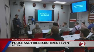 Dayton Police and Fire hold recruitment event