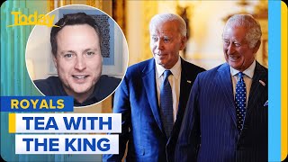 King Charles’ ‘cheeky’ snub to Joe Biden during visit | Today Show Australia