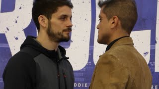 SWIFTY RETURNS - STEPHEN SMITH v DANIEL BRIZUELA - HEAD TO HEAD @ FINAL PRESS CONFERENCE