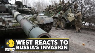 Russia-Ukraine Conflict: West imposes personal sanctions on Putin & Lavrov | English News | WION
