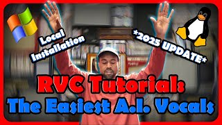 RVC Tutorial *2025*: The Easiest Vocal A.I. *UPDATE* (Windows/Linux)