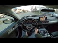 Audi A6 4G 3.0 TDI Quattro Onboard POV City Drive / Driving