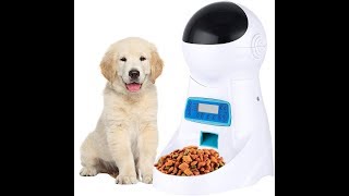 Homdox Automatic Pet Food Feeder