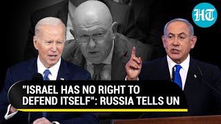 'Hypocrite West Using Israel...': Russia Dresses Down U.S. At UN Amid War In Gaza | Watch