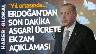 Brüksel Dönüşü Erdoğan'dan Son Dakika Asgari Ücret Zammı Açıklaması