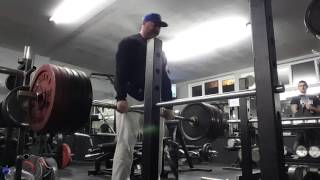 Deadlift 616lbs x 8 well 7.5 ...keep watching lol