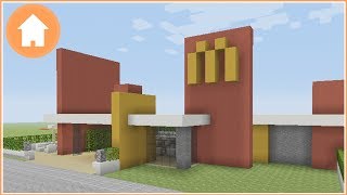 Minecraft Tutorial: How to Build a McDonald's in Minecraft #1