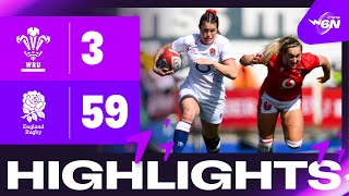 HIGHLIGHTS | Wales v England | 2023 TikTok Women's Six Nations