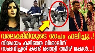 ബൈക്ക് ആക്‌സിഡന്റില്‍ നടന്‍ വിശാലിന് പരിക്ക്..! l Vishal