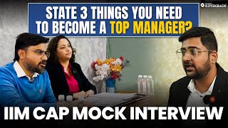 IIM CAP Mock Interview with Khushal Mehrotra 🎤| Personal Interview Prep for CAT Aspirants 🚀✍🏻