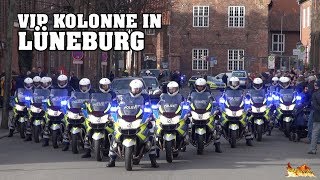 [VIP CONVOY] - Latvian State President visits Lüneburg