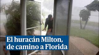 Éxodo masivo en Tampa, Florida, ante la llegada del huracán Milton