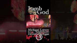 @lambofgodofficial - Hourglass ￼ - 8•10•24 - Michigan Lottery Amphitheater - Detroit, Michigan