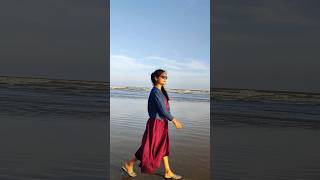 A.R. Rahman-Main Albeli|Slow motion|#slowmotion#sea#beach#shorts