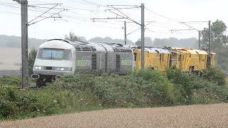 Rail Adventure class 43's at Retford with Stone Blowers.