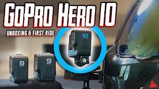 GoPro Hero 10 (Unboxing \u0026 First Ride)