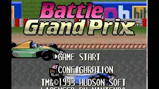 SNES Longplay [535] Battle Grand Prix