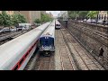 MTA Metro North RailRoad: AM Rush Hour Action @ the 97th Street Portal (M3A, M7A, M8, P32)