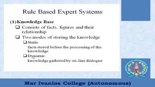Rule Based Expert Systems in Artificial Intelligence (Malayalam)