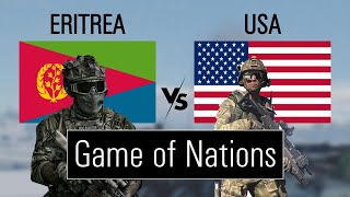 Eritrea vs USA Military power comparison