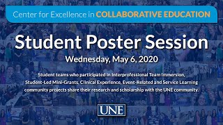 UNE CECE Spring Poster Session 2020