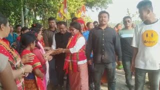 TWF ni President Swapna Debbarma ni Twidulmungbai Mandai Amchaio Khwlaikha Kaisa Kok Chap Panda