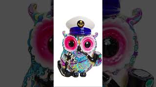 creative retro cute pirate owl ornaments office study ornaments resin crafts #ornamentcrafting