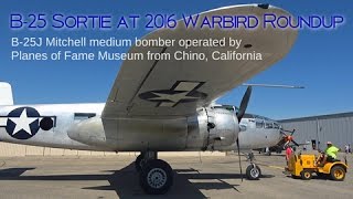 Flight Aboard B-25J Bomber - Warbird Roundup 2016