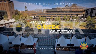 MACQUARIE UNI ORIENTATION WEEK 2023 #macquarie