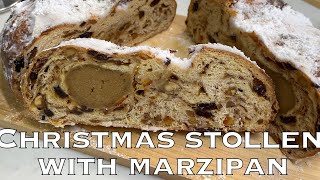 Christmas stollen with marzipan [Gourmet Apron 416]