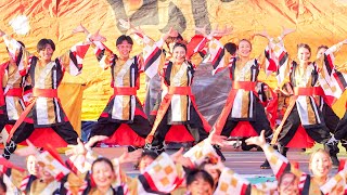 [4K] 京炎 そでふれ！咲産華 【決勝演舞】　京都学生祭典 2024 (中央)