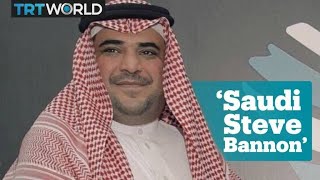 Who is the man accused of directing the Khashoggi killing over Skype?