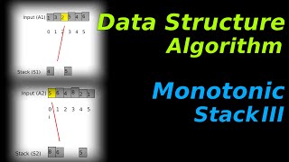 Data Structure & Algorithm: Monotonic Stack III