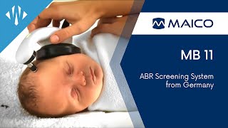 Reliable and Ergonomic Automated ABR Screening System from Germany - Maico MB 11 | Wellness PRO