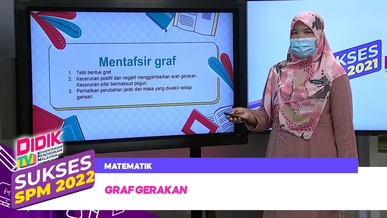 Sukses SPM (2021) | Matematik - Graf Gerakan [R] - YouTube