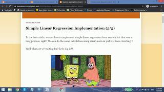 Simple Linear Regression Using Sklearn Explained