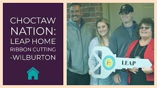 LEAP Program Ribbon Cutting - Wilburton