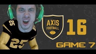 Axis Football - Franchise - Mode Game 7